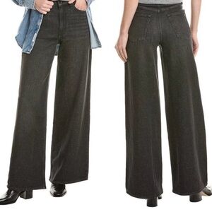 rag & bone Dark Gray Flare Jeans